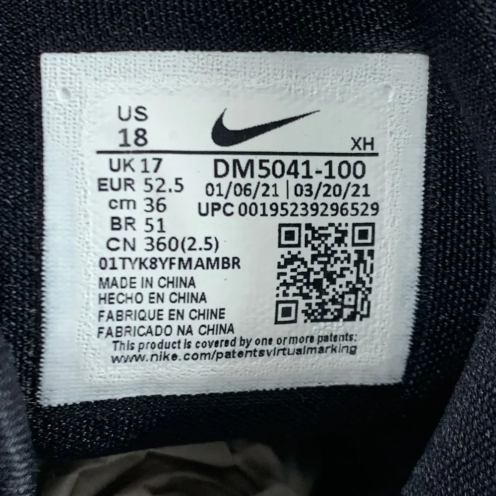 Nike Kyrie 4 TB Promo‎ White Black DM5041-100 Basketball MEN'S [US SIZE 18] NIB